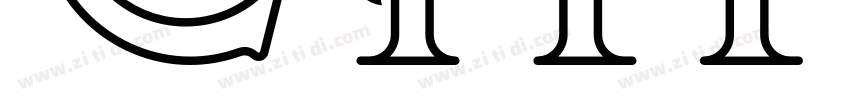 CHICgo Regular字体转换